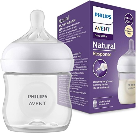 Philips Avent Natural Response PP Biberon 0 Ay+125ml SCY900/01