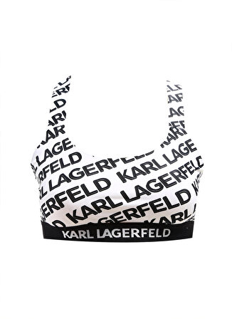 KARL LAGERFELD Beyaz Kadın Bikini Alt 230W2213