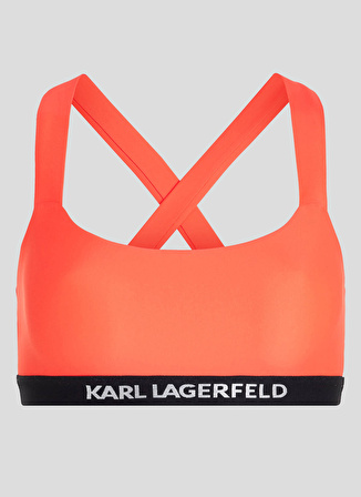 KARL LAGERFELD Turuncu Kadın Bikini Üst 230W2213