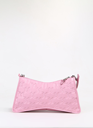 KARL LAGERFELD Pembe Kadın 31x16,5x9 cm Deri El Çantası 231W3020498