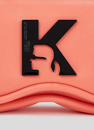 Karl Lagerfeld Jeans Mercan Kadın 26x16x10 cm Çapraz Çanta 235J3041183