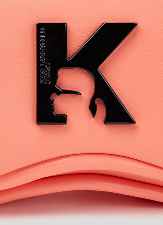 Karl Lagerfeld Jeans Mercan Kadın 17x9,5x5,5 cm Çapraz Çanta 235J3046183
