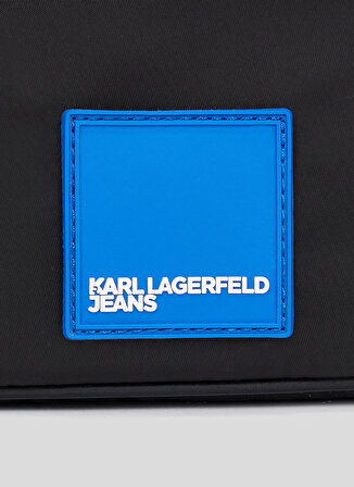Karl Lagerfeld Jeans Siyah Kadın 24,5x13,5x4,5 cm Omuz Çantası 236J3004101