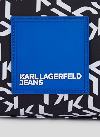 Karl Lagerfeld Jeans Siyah - Beyaz Kadın 38x34x22 cm Omuz Çantası 236J3005188