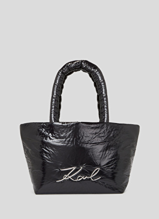 KARL LAGERFELD Siyah Kadın 50x27x18 cm Omuz Çantası 236W3003999