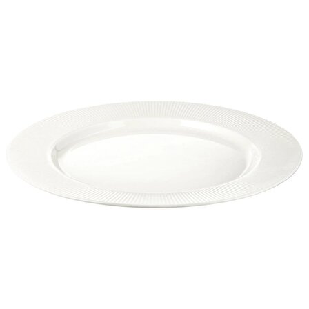 18 Parça OFANTLIGT Yemek Takımı MeridyenDukkan Beyaz Renk Modern Klasik Set Feldispat Porselen