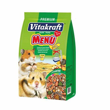 Vitakraft Premium Menü Vital Hamster Yemi 1000 Gr x 5 Adet