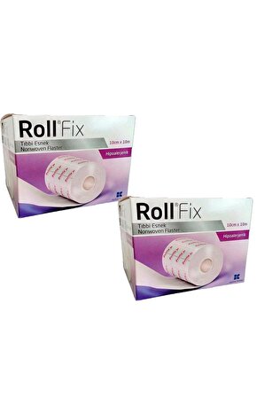 Roll Fix Tıbbi Esnek Flaster 10 Cm X 10 M (2kutu)