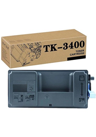 Kyocera Tk-3400 Ma4500fx Ma4500x Pa4500x 1t0c0y0nl0 Siyah Uyunlu Toner 12500 Sayfa