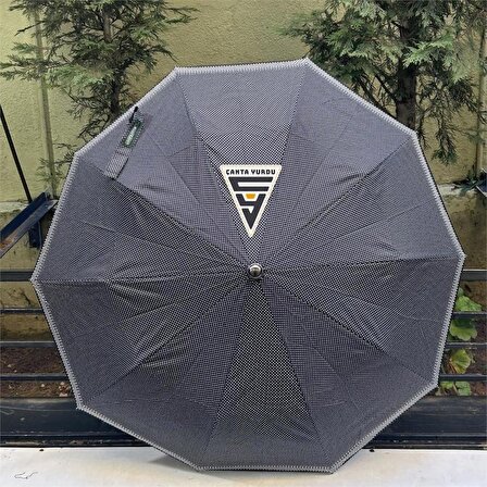 Snotline 07L Mini Otomatik Kadın Şemsiye Puantiyeli Siyah