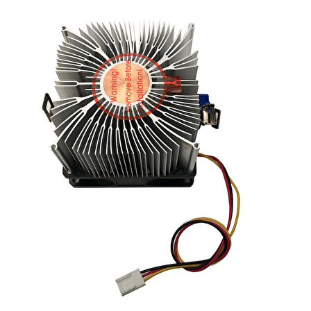 Am3 işlemci fanı amd am4 3 pinli soğutuculu işlemci fanı