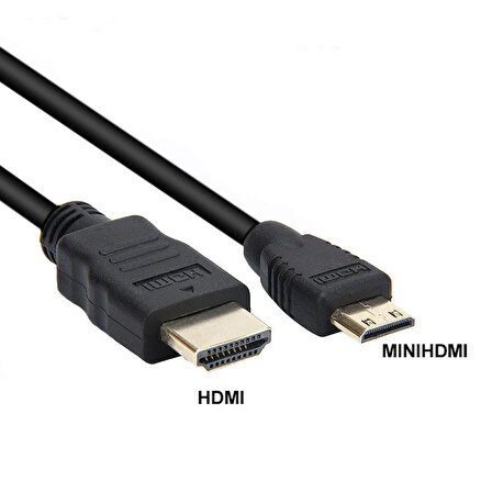 Mini Hdmı kablo full hd 1080p görüntü aktarım kablosu 3m