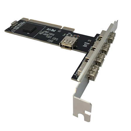 Usb 2.0 PCI 5 port usb çoklayıcı hub kasa içi pcı usb çoklayıcı