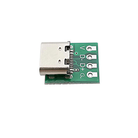 USB 3.1 Type C Konnektör 16 Pin Test PCB kartı Adaptörü 16 Pin