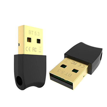 PC için USB Bluetooth adaptörü kablosuz 5.3 Dongle BT adaptör