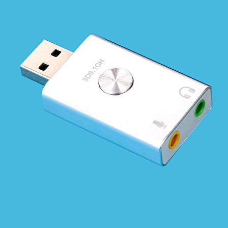 Usb harici ses kartı USB sanal 9.1 kanal usb ses kartı