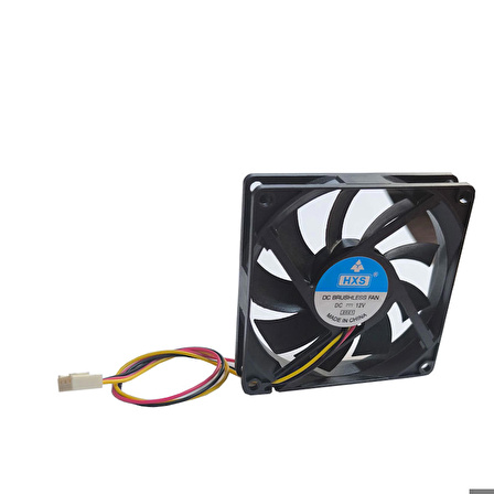 12 Volt  8 cm 3 Pinli Fan 8*8*1.5 cm 3 pinli soğutucu fan