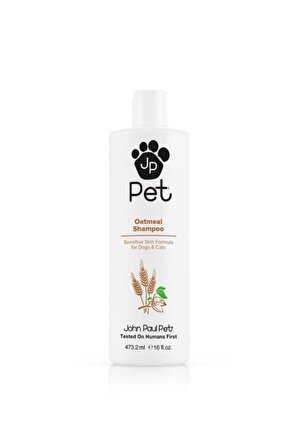 John Paul Pet Kedi ve Köpekler için Yulaf Şampuan 473,2 ml