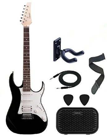 Madison MEG-BK Siyah Elektro Gitar Set