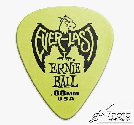 Ernie Ball P09191 0.88 MM Pena 1 Adet - Delrin Gitar Penası