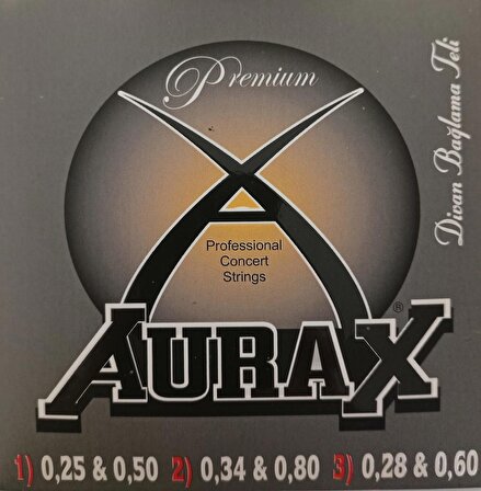 Aurax ARX25B Divan Saz Teli 025 Bam Tel Extra Olarak Dahildir