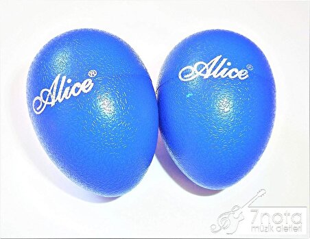 Alice A-041bl 1 Çift Shaker Yumurta Mavi 