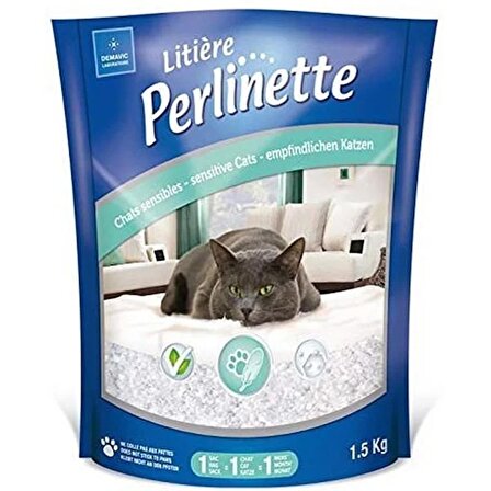 Perlinette Cat Adult Sensitive Hassas Kristal Kedi Kumu 1.5 Kg