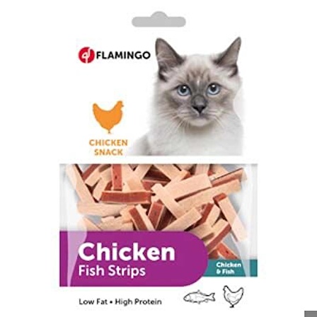 Flamingo Tavuklu Balıklı Sandviç Kedi Ödül Maması 85 Gr