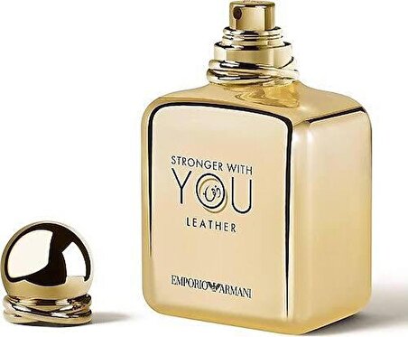 Emporio Armani Strongher With You Leather EDP 100 ml Erkek Parfüm