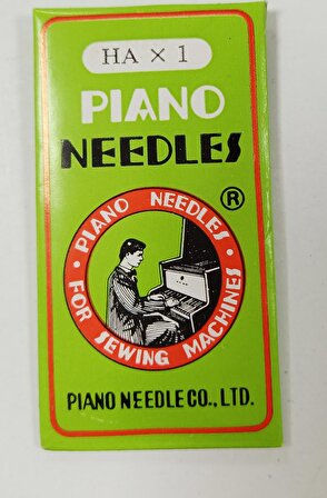 PIANO NEEDLES Aile Ev Tipi  Dikiş Makinesi  İğnesi  Size : 75 / 11 N0 ( 10 adet) x 3 ADET=30 TANE