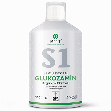 Biomet BMT S1 Glukozamin Ak Günlük Ekstresi 500 ml