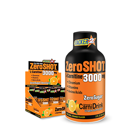 ZeroShot Portakal Aromalı Sıvı 3000 mg
