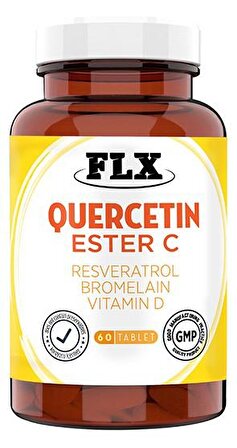 60 Tablet Quercetin Kuersetin Magnesium Ester C Vitaminini Complex