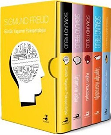 Sigmund Freud (5 Kitap Kutulu Set) 3 / Sigmund Freud