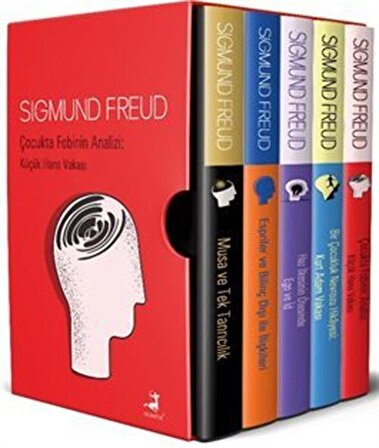 Sigmund Freud (5 Kitap Kutulu Set) 2 / Sigmund Freud