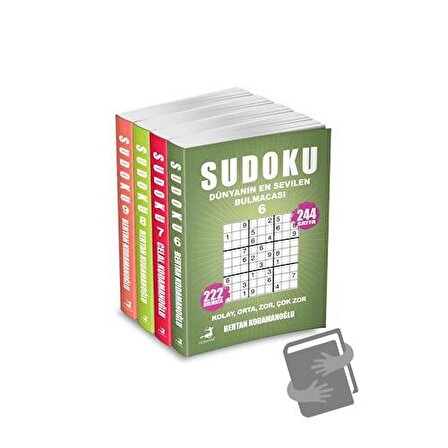 Sudoku 4 Kitap Set / Olimpos Yayınları / Kolektif