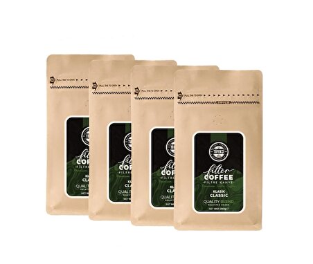 Gold Öğütülmüş Filtre Kahve 4 X 250gr Avantajlı Paket