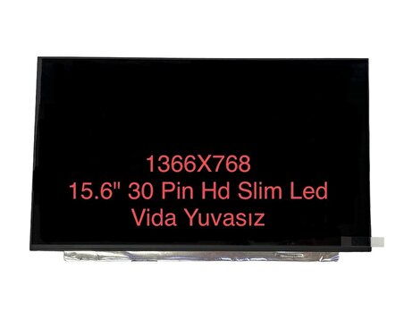 NT156WHM-N44 15.6 '' 30 Pin HD Slim Led Ekran A+ Kalite