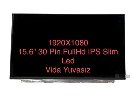 HP Pavilion 15-cs1013nt 15.6 '' 30 Pin 1080P FULLHD İPS Slim Led Ekran A+ Kalite