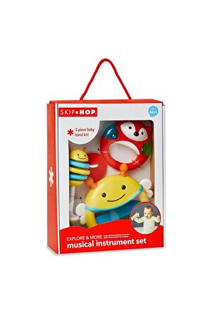 Skip Hop E&M Musical Instrument 3piece Set