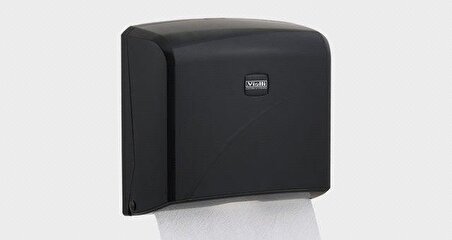 Vialli K2b Z Katlı Kağıt Havlu Dispenseri Siyah