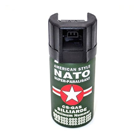 NATO Biber Gazı 40ml Göz Yaşartıcı Sprey