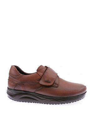 DGN 1900-2-D Erkek Kalın Taban Cırtlı Comfort Ayakkabı