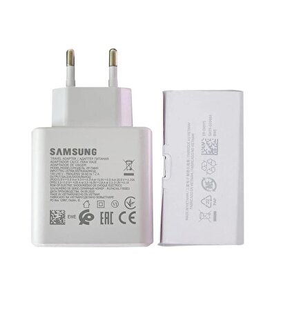 Samsung S24 Ultra 45W Usb-C to Type-C Kablolu Hızlı Şarj Aleti Seti (Türkiye Garantili)