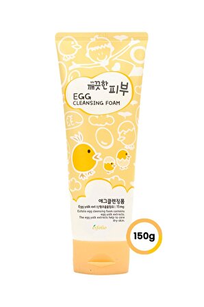 Gözenek Küçültücü Yumurta Sarısı Özü İçeren Yüz Temizleme Köpüğü Esfolio Egg Cleansing Foam 150 g