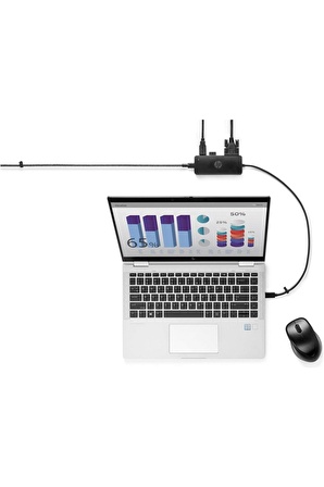 235n8aa Usb-c Travel Hub G2 2usb-hdmı-vga Type-c Hub