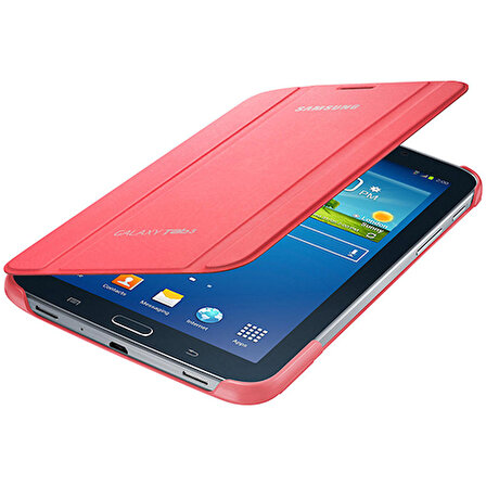 Galaxy Tab 3 7.0" T210 Bookcover Kılıf Pembe EF-BT210BPEGWW