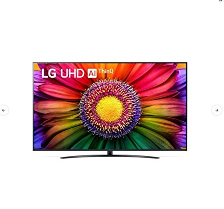 LG 43UR81006 43" 109 Ekran Uydu Alıcılı 4K Ultra HD webOS Smart LED TV
