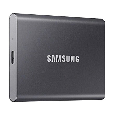 Samsung T7 500GB USB 3.2 Taşınabilir SSD Gri MU-PC500T/WW