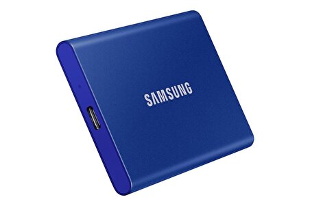 Samsung Taşınabilir SSD T7 USB 3.2 Gen 2 1TB Mavi